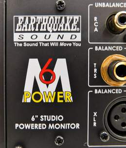 Earthquake Sound Brand MPower-6 Model 6 Inch Studio Monitors w/ Original Boxes (Set of 2) alternative image