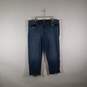 Mens Square Rigger Traditional Fit Medium Wash Denim Capri Jeans Size 42 image number 1