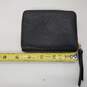 Marc Jacobs Black Leather Mini Zip Around Wristlet Wallet AUTHENTICATED image number 5