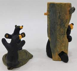 Big Sky Carvers Jeff Fleming Bearfoots Bears Sparky Figurine Candle Holder & Jumble Jar Holder alternative image