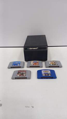 Bundle of 5 Assorted Nintendo 64 Games In Cartridge Drawer