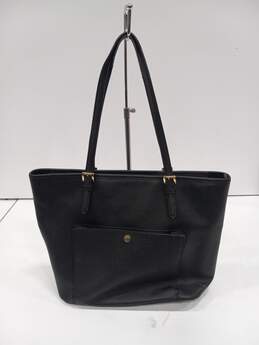 Michael Kors women's black leather purse