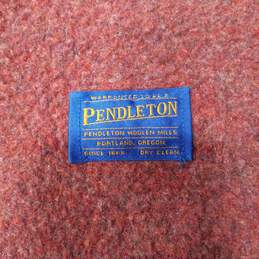 Pendleton Red/Green/Yellow Blanket In Original Packaging alternative image
