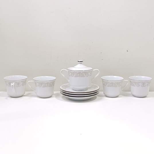 9pc. Regal By Diamond China Cup & Saucer Set image number 1