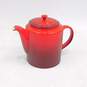 Le Creuset Grand Teapot Cherry Red Stoneware image number 1