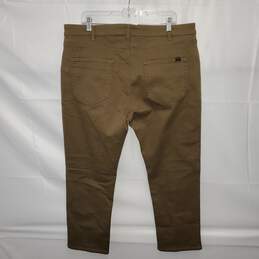 Jachs New York Olive Green Cotton Blend Pants Size 40/30 alternative image