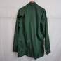 Vintage green button up shirt with patches image number 2