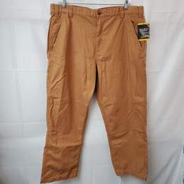 Eddie Bauer Workwear Brown Carpenter Pants Men's 42 x 32 NWT
