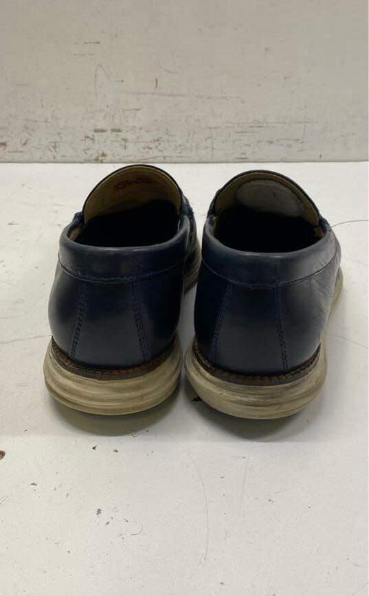 Cole Haan Blue Loafer Casual Shoe Men 10.5 image number 6
