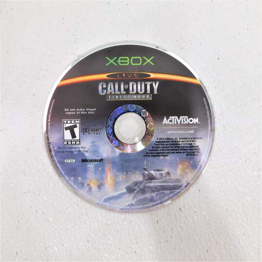 Call Of Duty Finest Hour Microsoft Xbox CIB image number 2