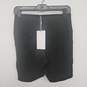 Black High Waisted Biker Shorts With Pockets image number 2