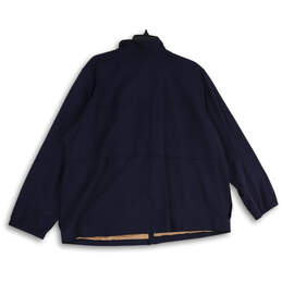 NWT Womens Navy Blue Fit Water-Repellant Shell Full-Zip Jacket Size 2X alternative image