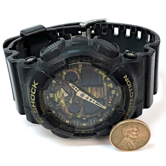Designer Casio G-Shock 5081 Black Strap 20 BAR Analog Digital Wristwatch image number 3