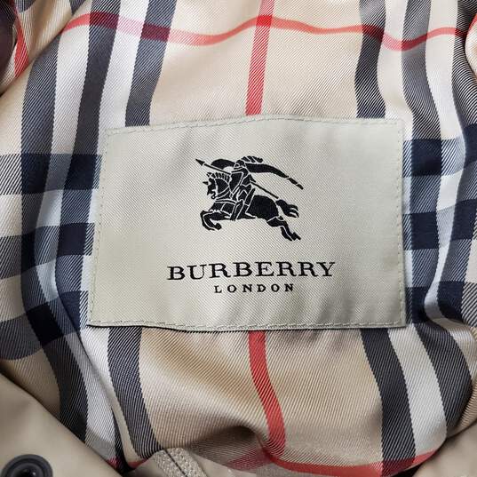 Burberry Men's 'Jared' Beige Zip Up Bomber Jacket Size M image number 5