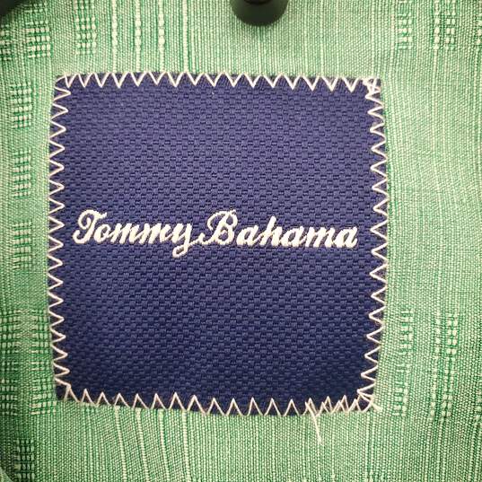 Tommy Bahama Men Seafoam Green Button Up S image number 4