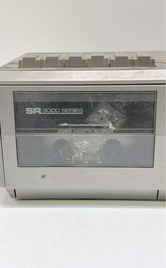 Vintage Sears SR 3000 Alarm Clock Radio Cassette Player Model 564.23412350 image number 2