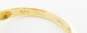 10K Yellow Gold 0.72 CTTW Round Diamond Pave Swirl Ring 4.6g image number 6