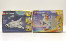 Lego Creator Unicorn & Space Shuttle