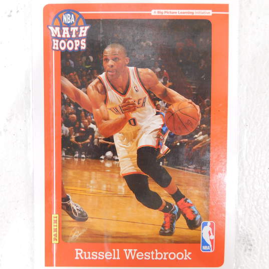 2012 Russell Westbrook Panini Math Hoops 5x7 Basketball Card OKC Thunder image number 1