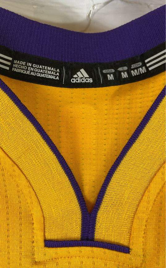Adidas Yellow Los Angeles Laker jersey 14 Ingram - Size Medium image number 2
