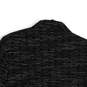 NWT Women Black Pinstripe 3/4 Sleeve Three Button Blazer Size 14/16 image number 4