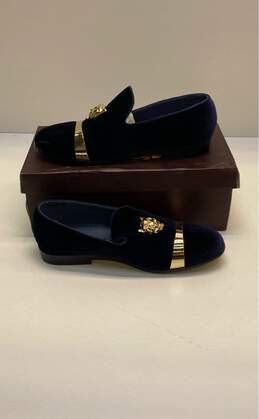 Royal Shoes Velvet Jitai Slip On Loafer Navy 8.5