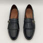 Mens Montague 05477 Black Leather Almond Toe Slip-On Loafer Shoes Size 10 A image number 2
