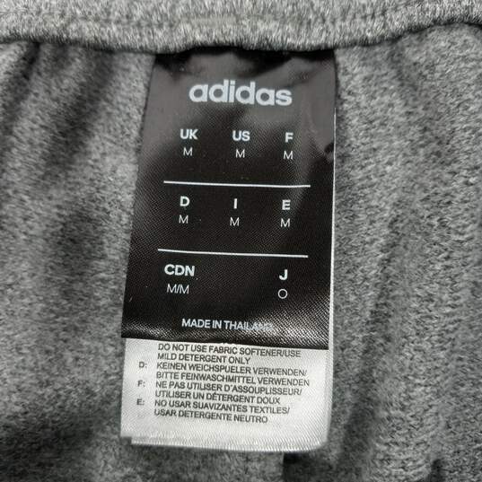 Adidas Men's Gray Striped Training Track Sweatpants Size M image number 3