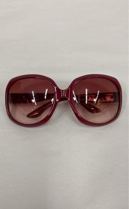 Christian Dior Red Sunglasses - Size One Size image number 1