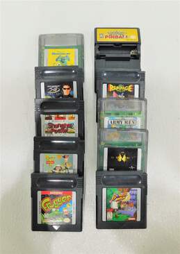 10ct Nintendo GameBoy Color Game Lot Disney Pokemon Pinball