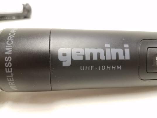 Gemini UHF-10HHM Wireless Microphones with Receiver image number 4