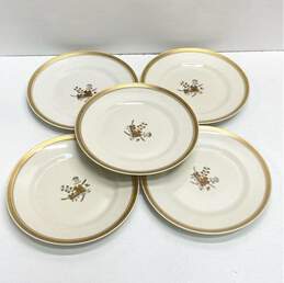 Royal Copenhagen Porcelain Dinner Plates Fine China 5 pc Set