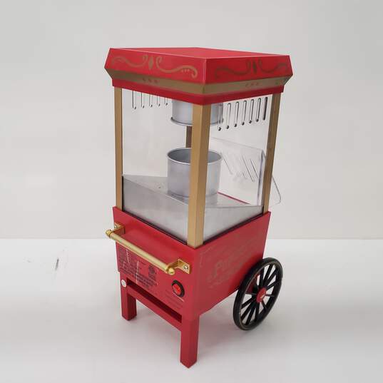 Nostalgia Electrics Old Fashioned Movie Time Popcorn Mini Cart OFP501 Popcorn Maker - Untested image number 1