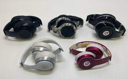 Assorted Audio Headphone Bundle Lot of 5 for Parts Repair alternative image