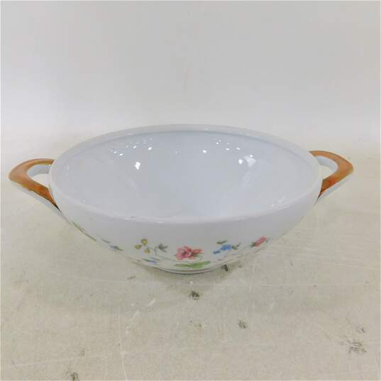 Winterling Primavera Covered China Soup Tureen Casserole Dish & Creamer West Germany image number 2