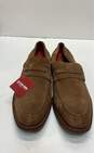 Stacy Adams Marlowe Algonquin Brown Moc Suede Toe Penny Loafers Men's Size 12 image number 6