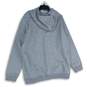 Adidas Mens Gray Essentials Long Sleeve Activewear Pullover Hoodie Size 3X image number 2