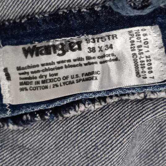 Wrangler Straight Jeans Men's Size 38x34 image number 3