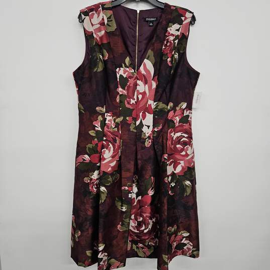 Floral Print Sleeveless Dress image number 1