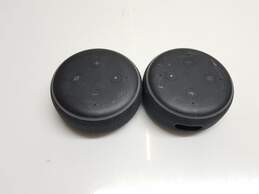 Lot of Two Amazon Echo Dot (3rd Gen) - Smart speakers