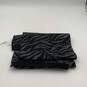 NWT Womens Black Gray Animal Print Knitted Sparkle Neck Scarf One Size image number 2