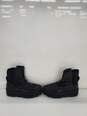 Women Puma Black Leather Ankle Boots Size-8 image number 3