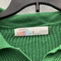 NWT Womens Green Collared Knitted Button Front Cardigan Sweaster Size XS image number 3