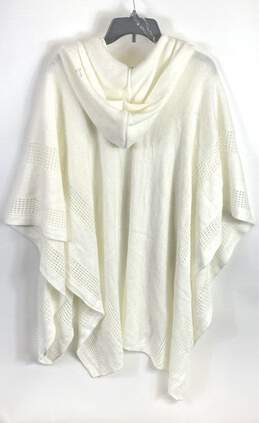 Calvin Klein Women White Kimono Hoodie Cardigan -One Size alternative image