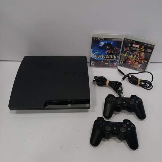 Sony PlayStation 3 Slim Console Game Bundle Cech-2001A image number 1