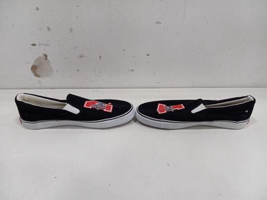 Shanzu Men's Black Skate Shoes Size 41 image number 3