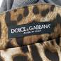 Dolce & Gabbana Gray Plaid Wool Blend Skirt Women's Size 38 NWT image number 4