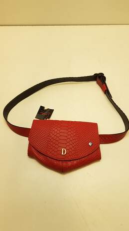 Lussa by Patricia Hinojosa Red Fanny Pack