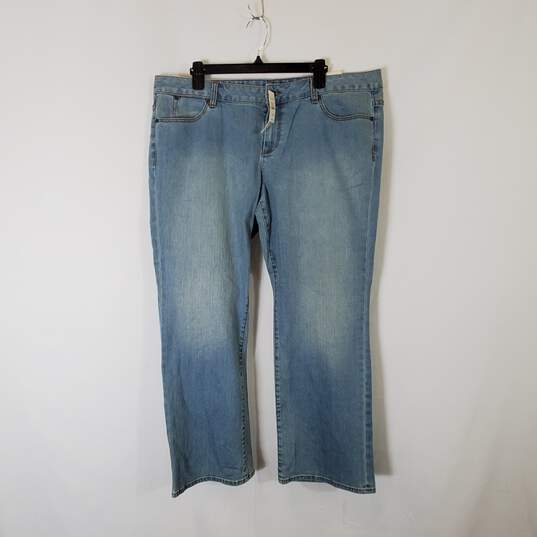 Tablots Women Stone Wash Bootcut Jeans NWT sz 40 image number 1