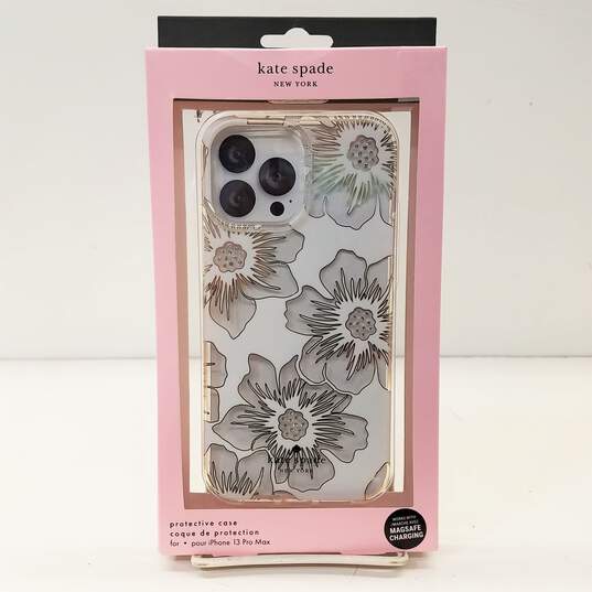 Kate Spade Floral Protective Case iPhone 13 Pro Max image number 1